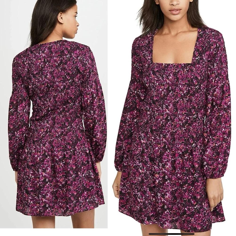 Parker PRESLEY MOSAIC Tiara Printed Smocked Dress